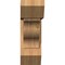 Ekena Millwork Funston Slat Smooth Bracket w/ Offset Brace, Western Red Cedar, 7 1/2"W x 22"D x 22"H BKT0806X22X22FST06SWR - alternate 4